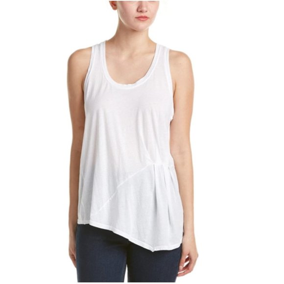 Splendid Tops - NWT Splendid Women's Vintage Whisper Pleated Tank Top White Tank Top MD $60 K280